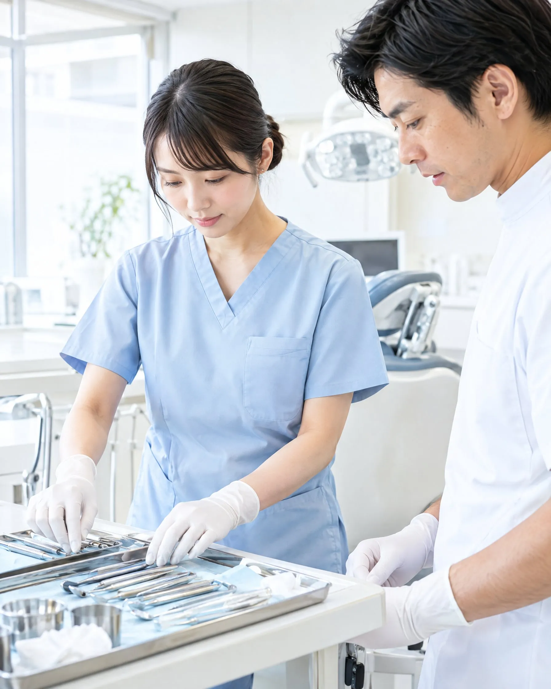 診療サポートの様子